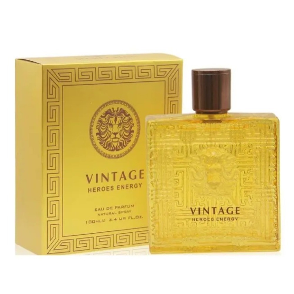 Vintage Heroes Energy Eau De Parfum Natural Spray3.4 fl oz